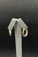 حلق دائري ذهب ايطالي عيار 18 وزن 2.4 جرام