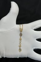 عقد أوراق الشجر ذهب عيار 18 نبض الطبيعة وزن 4.3 جر...