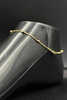 خلخال كور ذهب صافي ايطالي عيار 18 وزن 2.5 جرام