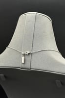 شوكر مستطيل ذهب ابيض تصميم الماس عيار 18 وزن من 5....