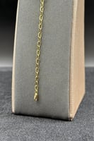 اسوارة دوائر ذهب صافي ايطالي عيار 18 وزن 1.4 جرام