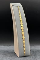 اسوارة ذهب عيار 21 صافي وزن 9.7 جرام