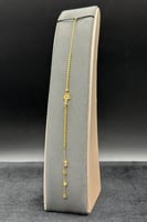 اسوارة مجدول ذهب عيار 21 وزن 1.1 جرام