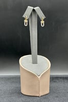 حلق جنزير ذهب تصميم الماس عيار 21 وزن من 3.2 الى 3...