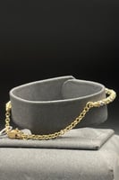 اسوارة اطفال كور ليزر ذهب صافي ايطالي