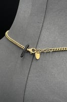 عقد ذهب ايطالي عيار 18 وزن 14.1 جرام