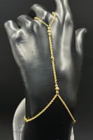 كف مجدول ذهب صافي عيار 21 وزن 2 جرام