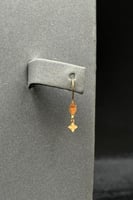 طقم زهرة ذهب صافي عيار 21 وزن 1.4 جرام