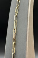 اسوارة جنزير ذهب صافي ملون ايطالي عيار 18 وزن 3.5...