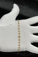 اسوارة كور ذهب عيار 18 بتصميم ايطالي راقي وزن 2.4...