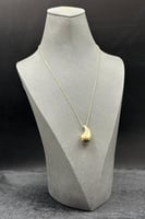 عقد بوتيقا ( حجم كبير ) ذهب صافي عيار 18 وزن 4.3 ج...