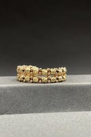 خاتم كور شوطين ذهب صافي ايطالي عيار 18 وزن 2.7 جرا...