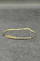 اسوارة اطفال ذهب صافي عيار 18 وزن 1.5 جرام