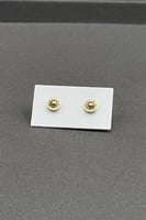 حلق طبي قلب ذهب تصميم الماس عيار 18