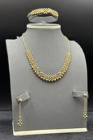 طقم كور ذهب صافي ايطالي عيار 18 وزن 11.1 جرام