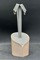 حلق خلية ذهب تصميم الماس عيار 18 وزن من 1.9 الى 2...