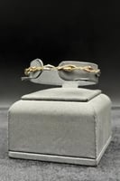 اسوارة ذهب صافي ايطالي عيار 18 وزن 6.7 جرام