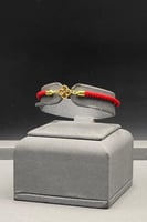 اسوارة قيطان وردة ذهب صافي عيار 21 وزن 0.7 جرام