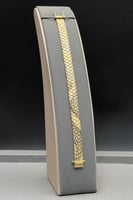 اسوارة ذهب ايطالي عيار 18 وزن 16.8 جرام