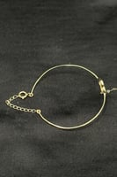 كف اطفال وردة ذهب صافي عيار 18 من 1.4 الى 1.5 جرام