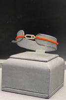 اسوارة قيطان مع مستطيل ذهب تصميم الماس عيار 18 وزن...