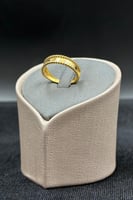 اسوارة مع خاتم ذهب صافي عيار 21 وزن 14.2 جرام