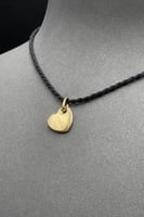 تعليقة قلب ذهب صافي عيار 18 وزن 1.2 جرام