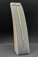 اسوارة خلية ذهب صافي عيار 21 وزن 4 جرام