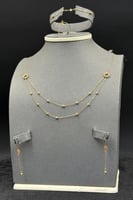 طقم دورين كور ذهب صافي عيار 21 وزن 6 جرام