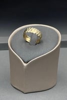 دبلة ذهب صافي عيار 18 وزن 2.7 جرام