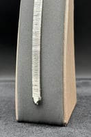 اسوارة حرير ذهب ابيض صافي عيار 18 وزن 9.3 جرام