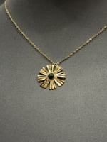 عقد رموش ذهب عيار 21