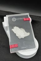 سبيكة خريطة السعودية فضة وزن 50 جرام