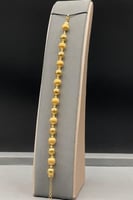 اسوارة كور ذهب صافي عيار 21 وزن 10.7 جرام