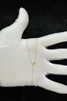 كف نجمة ذهب صافي عيار 18 وزن 0.7 جرام