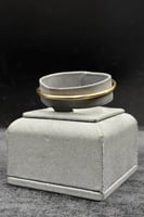 اسوارة مسمار ذهب صافي عيار 18 وزن من 5.7 الى 6 جرا...