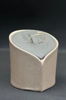 خاتم مسمار ذهب تصميم الماس عيار 18 وزن من 0.4 الى...