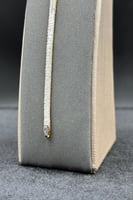 اسوارة حرير ذهب عيار 21 بحجم صغير وزن 5.8 جرام