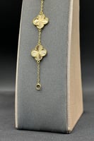 اسوارة خمس وردات ذهب صافي عيار 21 وزن 3.6 جرام