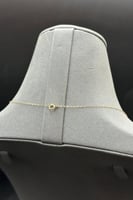 عقد فراشة ذهب تصميم الماس عيار 21 وزن 0.8 جرام