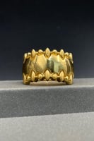 خاتم ذهب صافي عيار 21 وزن 5.3 جرام