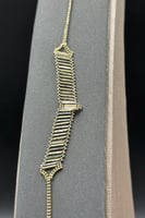 اسوارة ذهب صافي ايطالي عيار 18 وزن 3.75 جرام