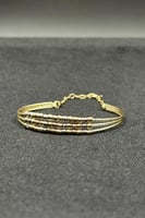 اسوارة اطفال ثلاث اشواط ذهب صافي ايطالي عيار 18 وز...