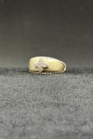 خاتم وردة ذهب تصميم الماس عيار 18 وزن من 2.6 الى 2...