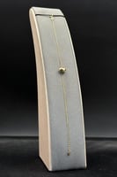 اسوارة قلب ذهب صافي عيار 18 وزن 0.8 جرام