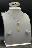 طقم كور ذهب صافي عيار 21 وزن 3.9 جرام