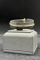 اسوارة مسمار ذهب تصميم الماس عيار 18 وزن 10.7 جرام