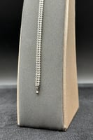 اسوارة شوطين تنس ذهب ابيض تصميم الماس عيار 18 وزن...