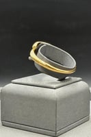 اسوارة امواج شوطين ذهب صافي عيار 21 وزن 7.6 جرام