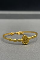 اسوارة اطفال دمعة ذهب صافي عيار 21 وزن 2.9 جرام